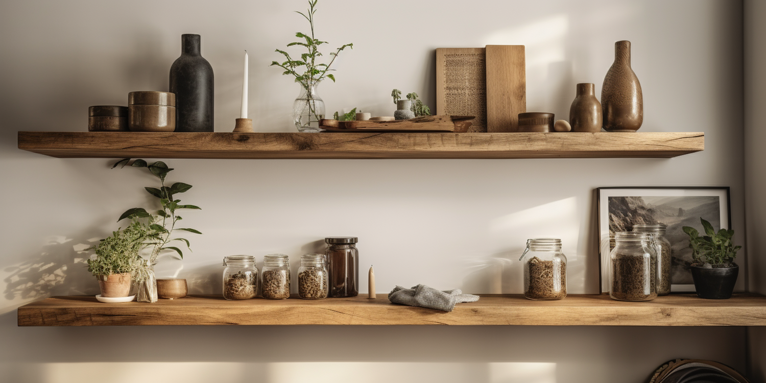 What is the Best Wood for Rustic Shelves