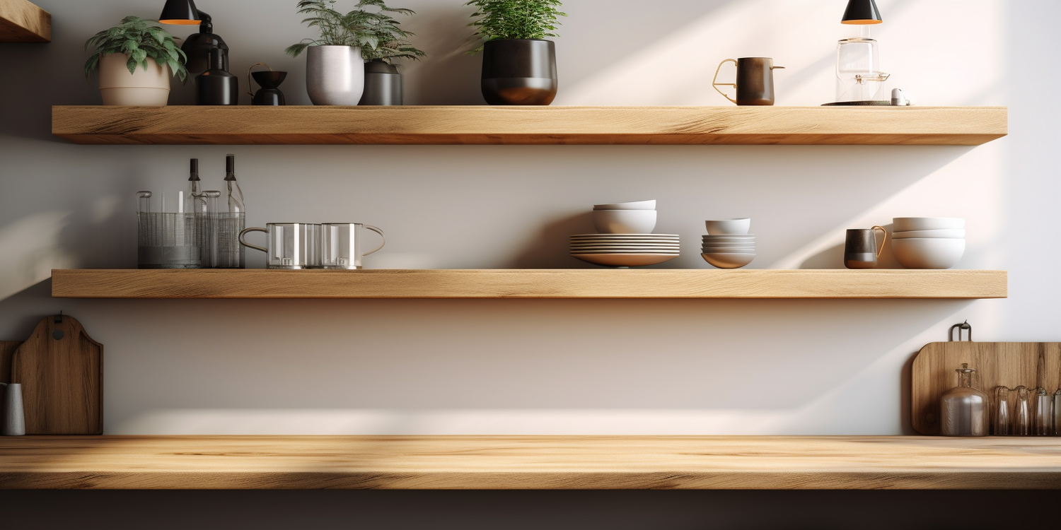 Best wood for kitchen shelves deals