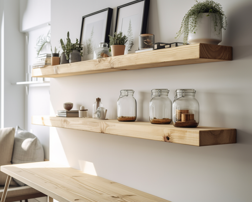 Made to Measure Shelves | Custom Sizes & Bespoke Shapes | Solid Wood